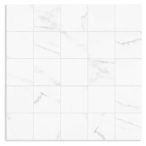 Baldosa Artico Mosaic White Home 29.2x29.2 Mate. Azulejos Mármol