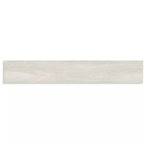 Aspen Cris White 19.4X120 Mate Rec Azulejo porcelánico efecto madera