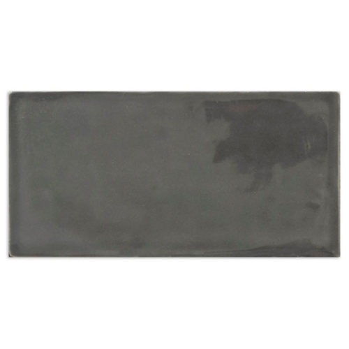 azulejo metro gris oscuro ATLAS GRAPHITE 7.5X15 BRILLO