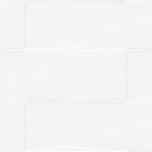azulejo metro para paredes ATLAS WHITE 7.5X15 BRILLO