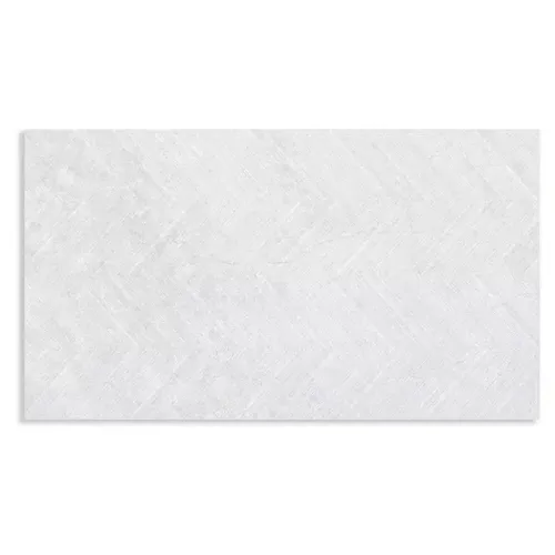 Porcelánico de grandes dimensiones Alpine White Decor 100x180 Shaped Rec