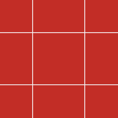 azulejo liso rojo para paredes y suelos BASIC RED