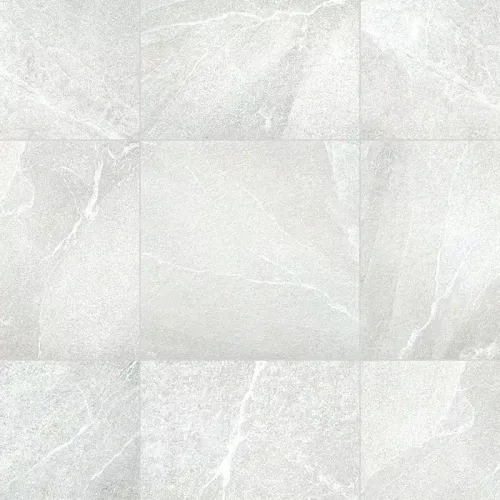 Baldosa porcelánico antideslizante imitación piedra Bodo White 45x45 Antideslizante