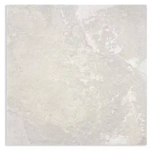 Baldosa porcelánico imitación piedra Castleford Blanco 60x60 Rec