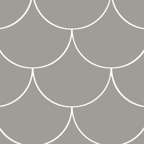 azulejos escamas de pez Escama Ash 15.5x17 Mate