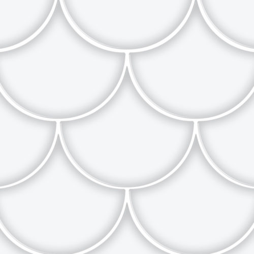 azulejos escamas de pez Escama White 15.5x17 Brillo