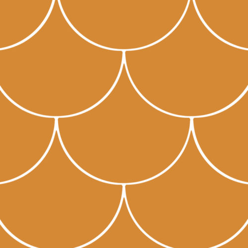 azulejos escamas de pez Escama Mango 15.5x17 Mate