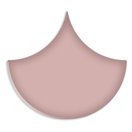 azulejos rosas paredes Escama Pink 15.5x17 Brillo