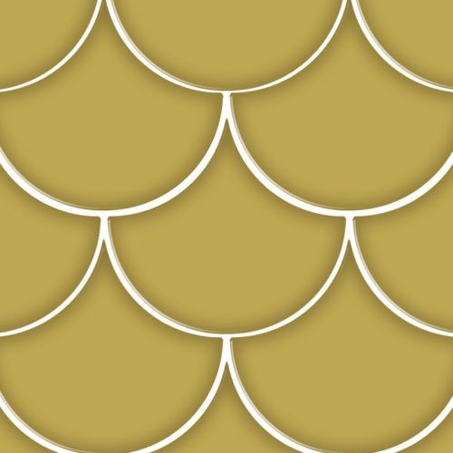 azulejos escamas de pez Escama Sand 15.5x17 Brillo