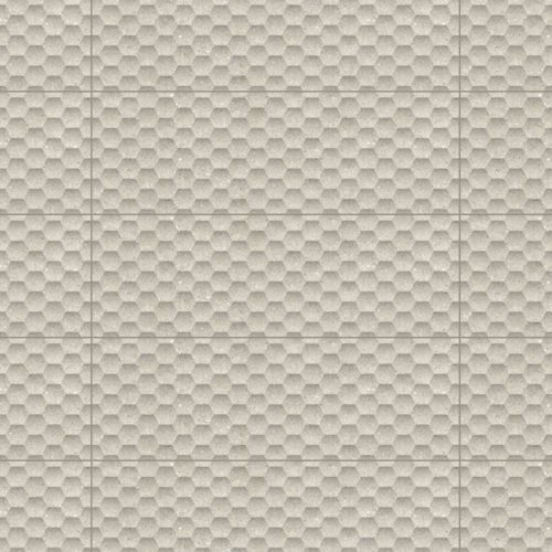 azulejo para paredes con relieve imitación piedra en color beige y formato 30x90
