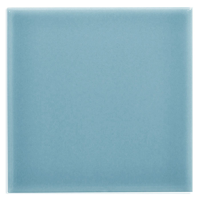 azulejos cuadrados para cocinas Liso 10x10 Blue Brillo