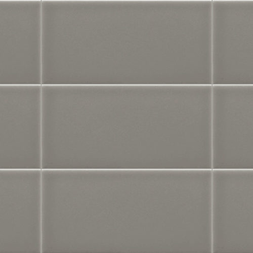 azulejo gris para cocina Liso 7.5x15 Ash Mate