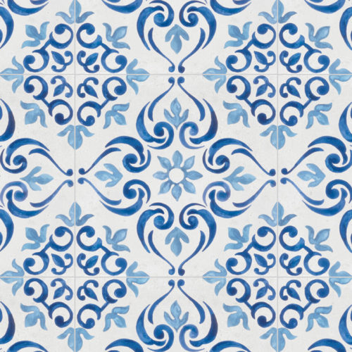 Azulejos Hidráulico Mestral Bloom 22.3x22.3 Mate