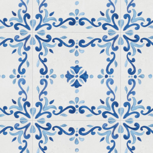 Azulejos Hidráulico Mestral Garden 22.3x22.3 Mate