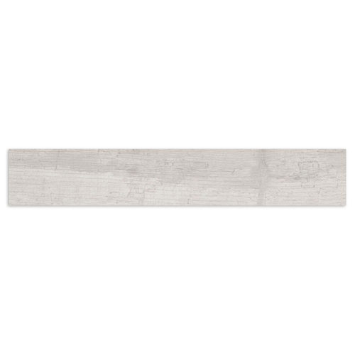 Azulejo tipo madera madera NEBRASKA WHITE 9.8x59.3 ANTIDESLIZANTE SUAVE REC