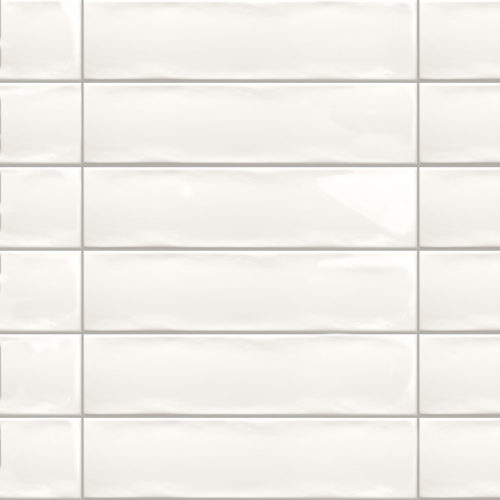 azulejo blanco rustico Ocean White 7.5x30 Brillo