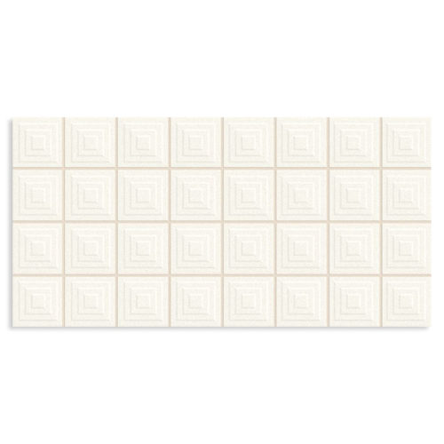 Pique Mosaic White 20x40 Mate - Azulejo de la Serie - Pique