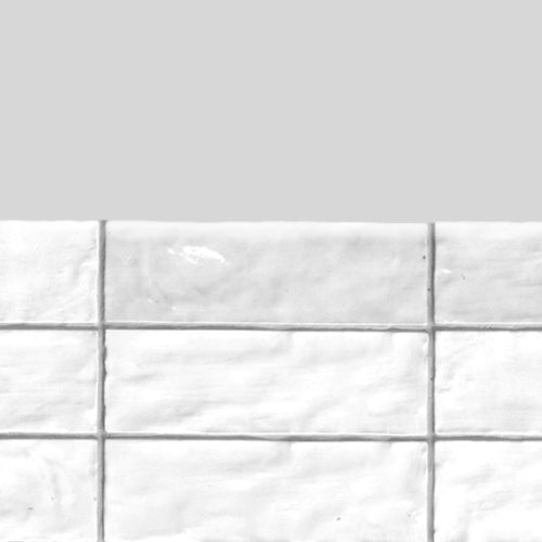 pared con azulejo metro blanco y pintura RIAD TRIM WHITE
