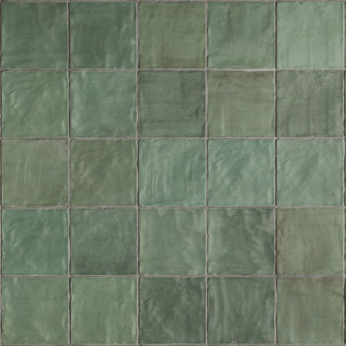 Sahn Green 10x10 Mate - azulejos baños