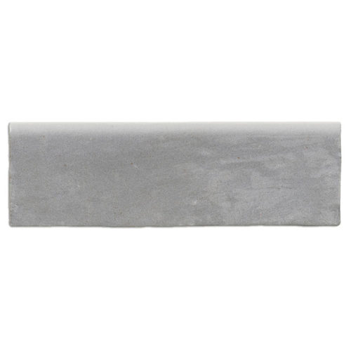 Azulejo liso gris Sahn Grey Trim 6.5x20