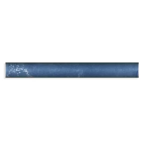 Azulejo azul Souk Edge Stick Blue 1.5x13 Brillo