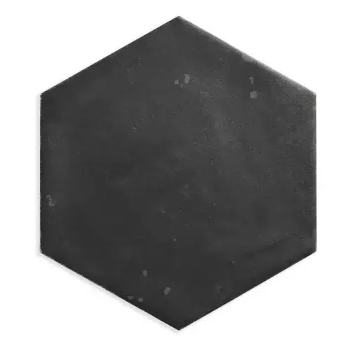 Baldosa color negro Souk Nomade Black 13.9x16 Mate