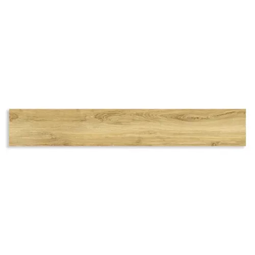Baldosa efectto madera Verbier Straw 19.5x121.5 Antideslizante Suave