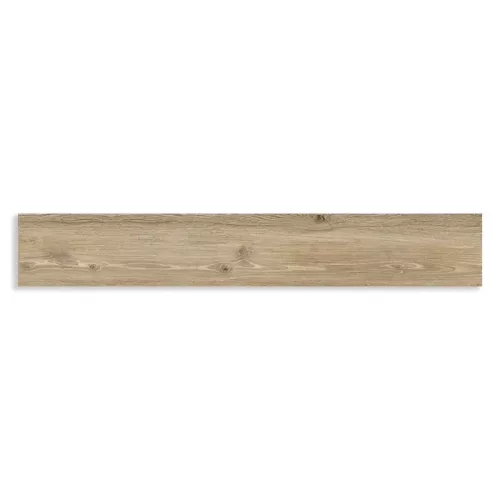 Baldosa efectto madera Verbier Taupe 19.5x121.5 Antideslizante Suave